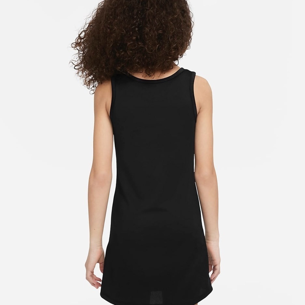 AIR JORDAN SLEEVELESS CREWNECK DRESS WITH FRONT PRINT IN BLACK - Picture 2 of 9